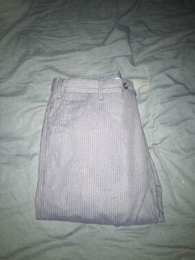 Armani Pinstripe Trousers